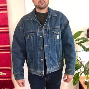 Rare! Denim carhartt coat